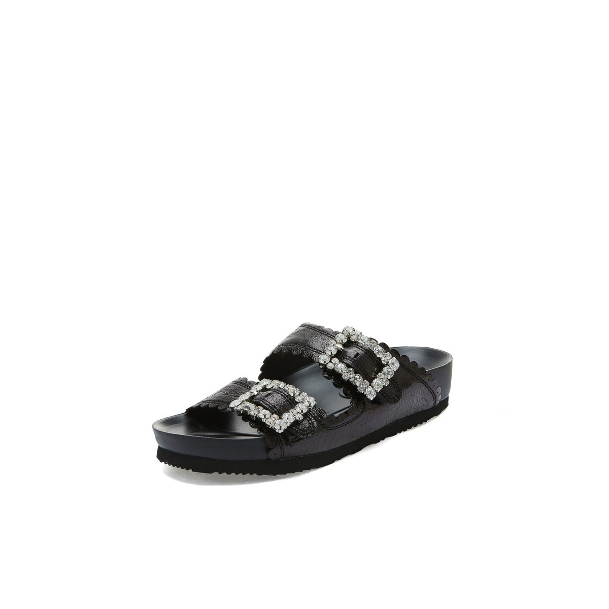 <b><p>Shu Comma Bonnie insegae Sports Ste Tiara</p></b><b><p>シューコンマみる 新世界景気点 ティアラ サンダル 黒 DG2AM18001BLK</p></b><br /><br /><p align='center'>