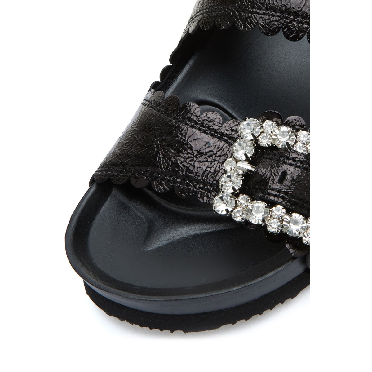 <b><p>Shu Comma Bonnie insegae Sports Ste Tiara</p></b><b><p>シューコンマみる 新世界景気点 ティアラ サンダル 黒 DG2AM18001BLK</p></b><br /><br /><p align='center'>